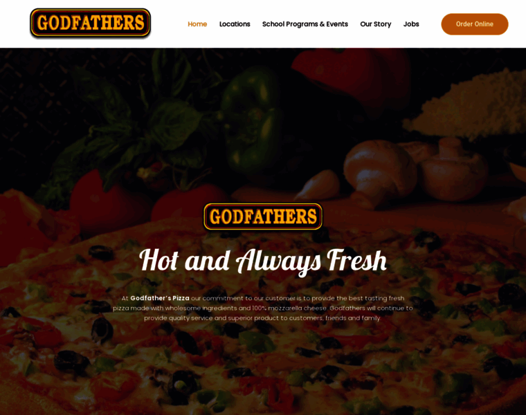 Godfatherspizza.ca thumbnail