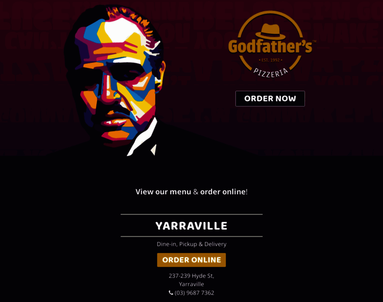 Godfatherspizza.com.au thumbnail
