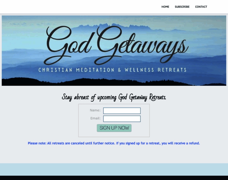 Godgetaways.com thumbnail