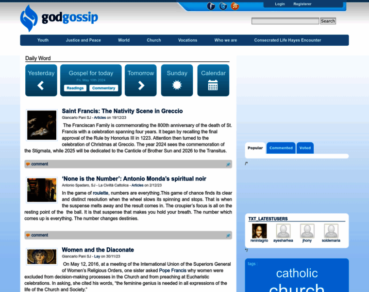 Godgossip.org thumbnail