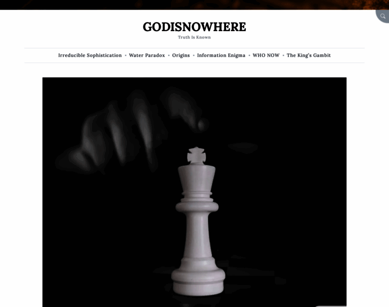Godisnowhere.org thumbnail