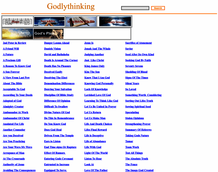 Godlythinking.com thumbnail
