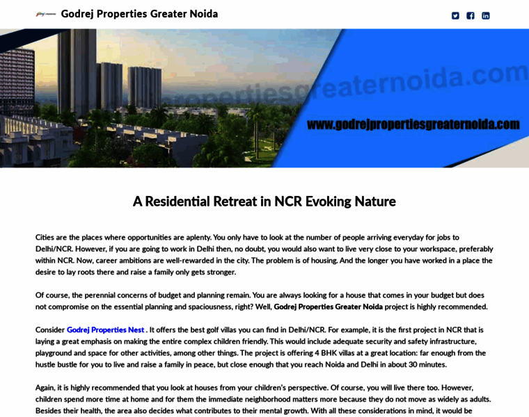 Godrejpropertiesnoida.8b.io thumbnail