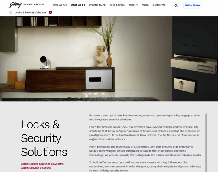 Godrejsecuritysolutions.co.in thumbnail