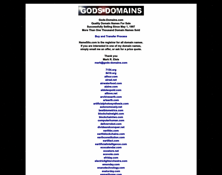 Gods-domains.com thumbnail