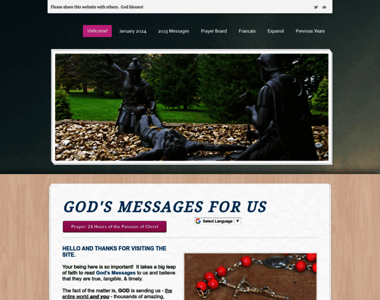 Gods-messages-for-us.com thumbnail