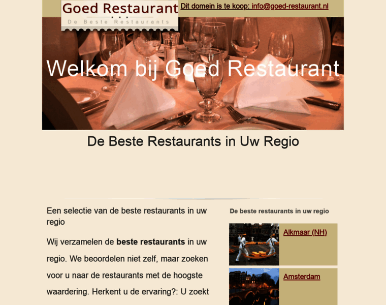 Goed-restaurant.nl thumbnail