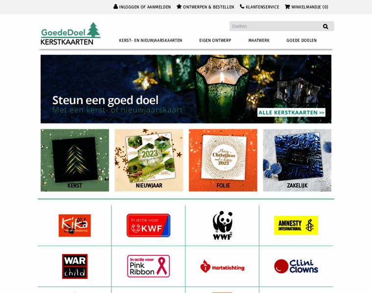 Goededoelkerstkaarten.nl thumbnail