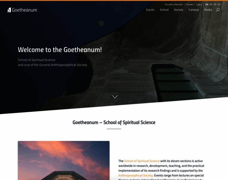 Goetheanum.ch thumbnail
