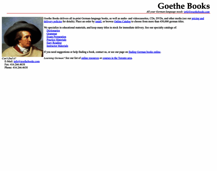 Goethebooks.com thumbnail