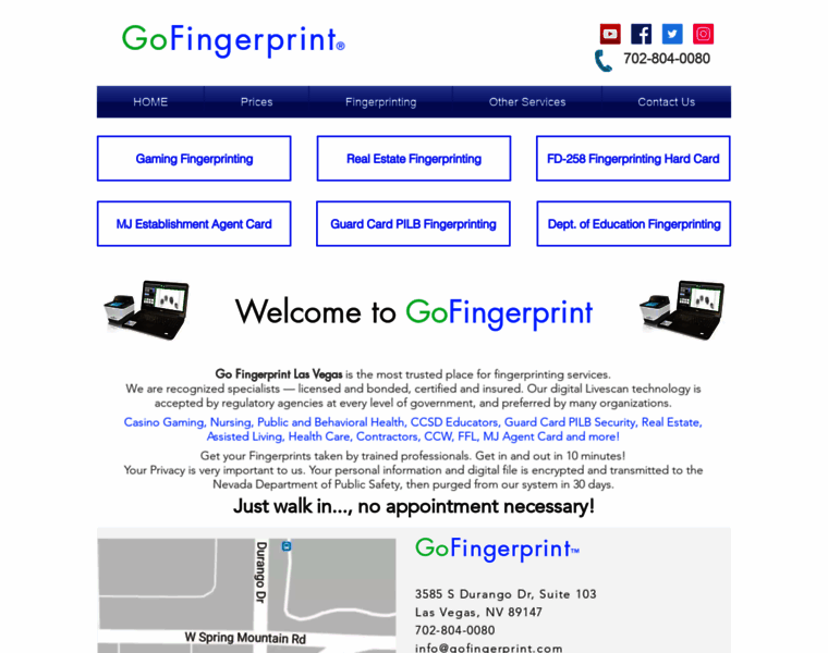 Gofingerprint.com thumbnail