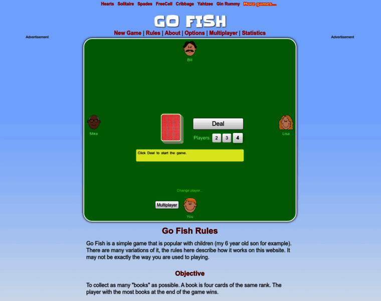 Gofish-cardgame.com thumbnail
