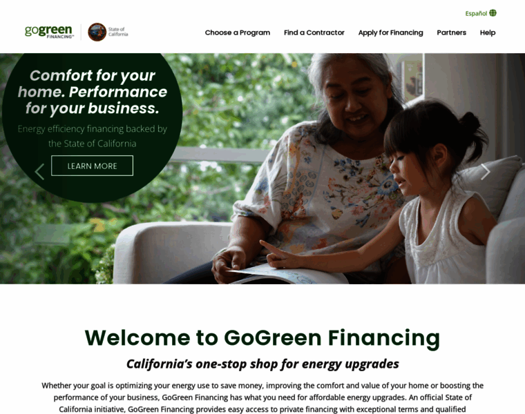 Gogreenfinancing.com thumbnail