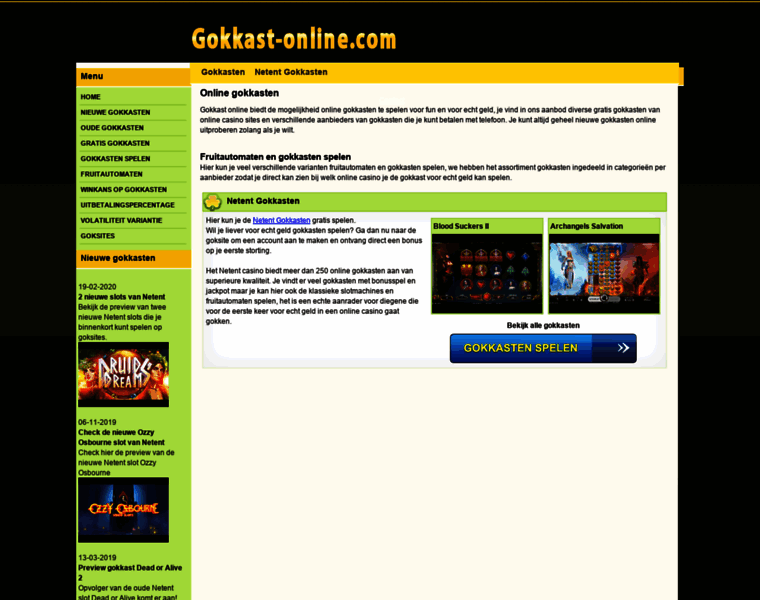 Gokkast-online.com thumbnail