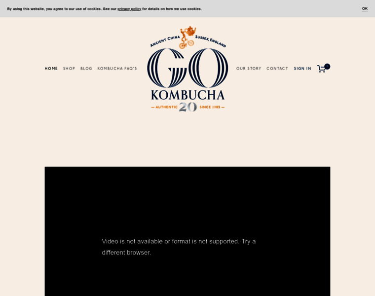 Gokombucha.co.uk thumbnail
