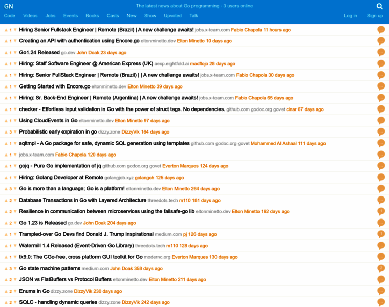 Golangnews.com thumbnail
