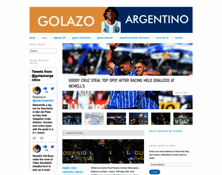 Golazoargentino.com thumbnail