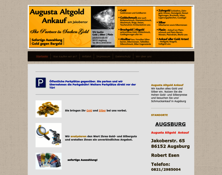 Gold-ankauf-augsburg.de thumbnail