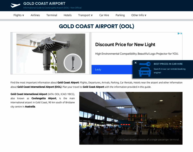 Gold-coast-airport.com thumbnail