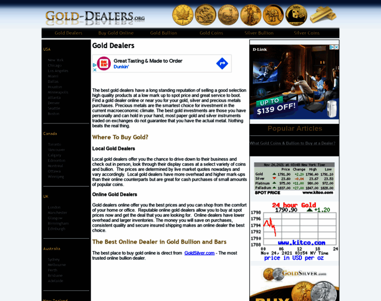 Gold-dealers.org thumbnail