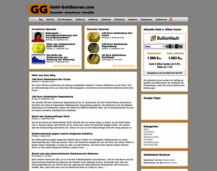 Gold-goldbarren.com thumbnail