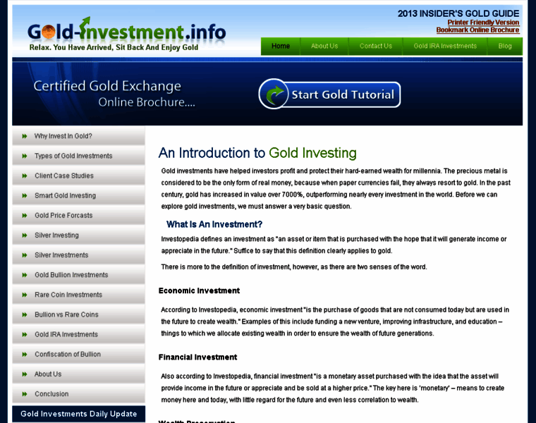 Gold-investment.info thumbnail