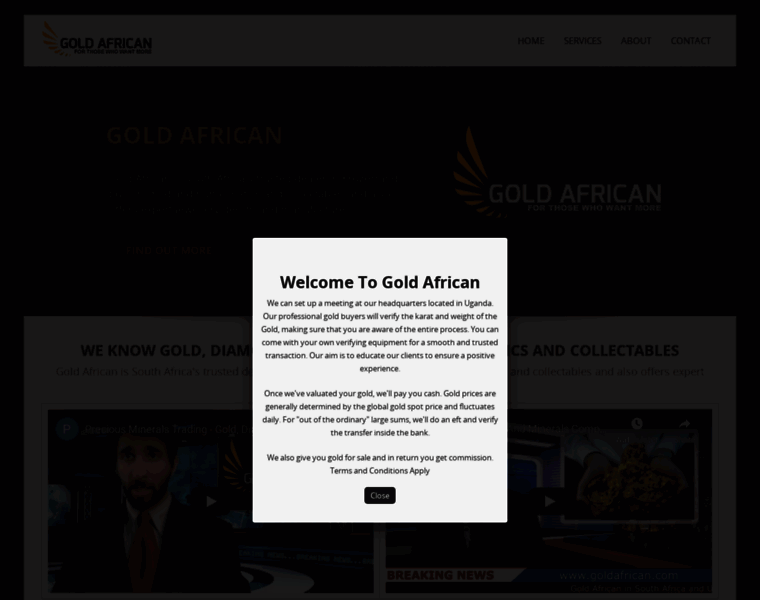 Goldafrican.com thumbnail