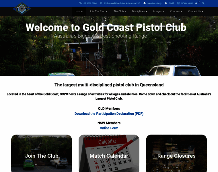 Goldcoastpistolclub.com.au thumbnail