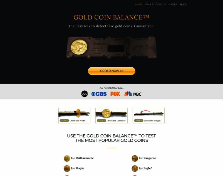 Goldcoinbalance.com thumbnail