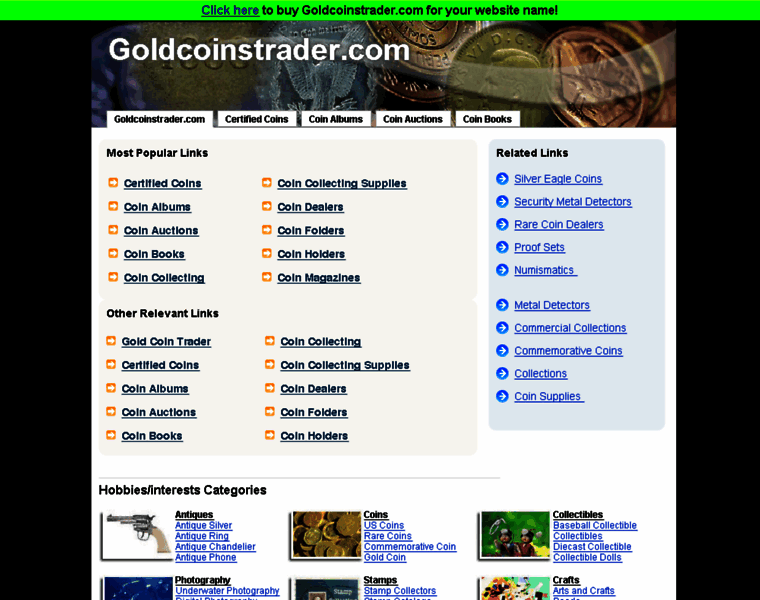 Goldcoinstrader.com thumbnail