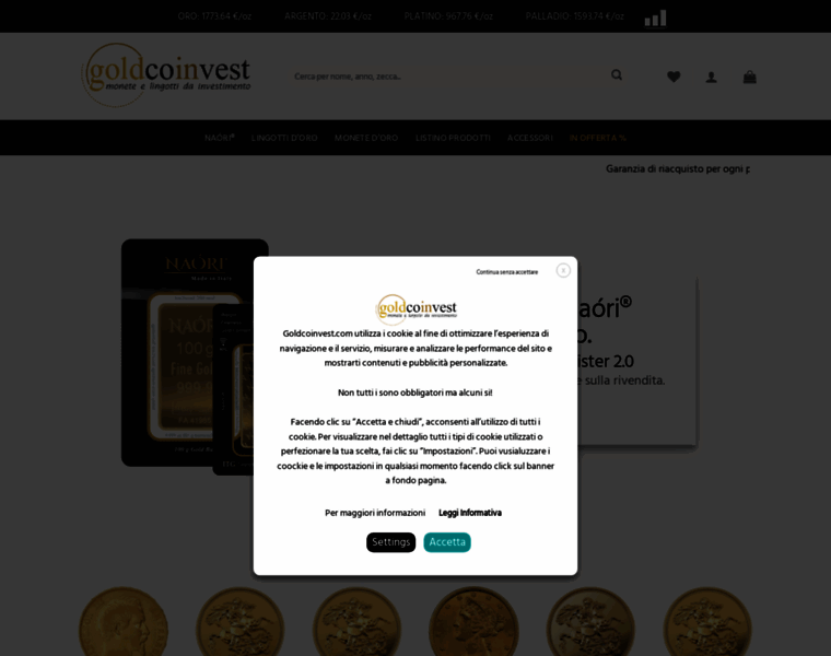 Goldcoinvest.com thumbnail