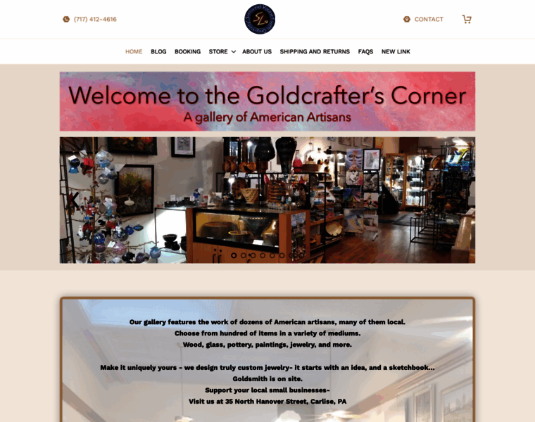 Goldcrafterscorner.com thumbnail
