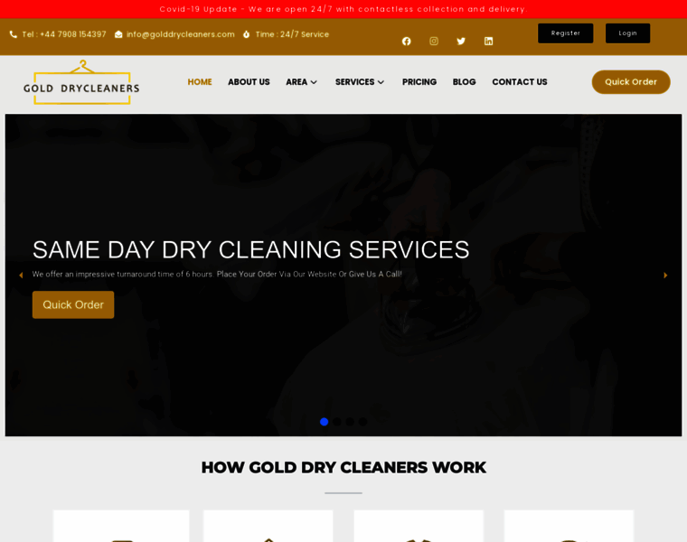 Golddrycleaners.com thumbnail