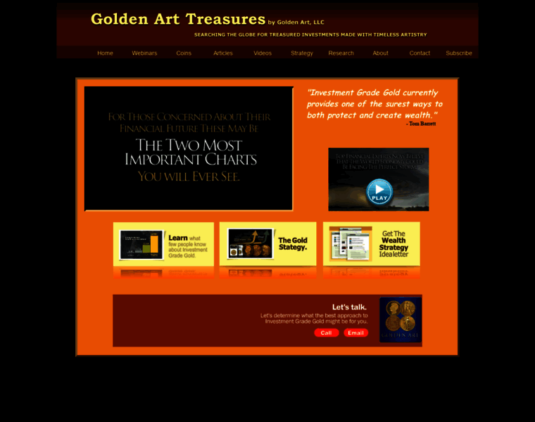 Goldenarttreasures.com thumbnail