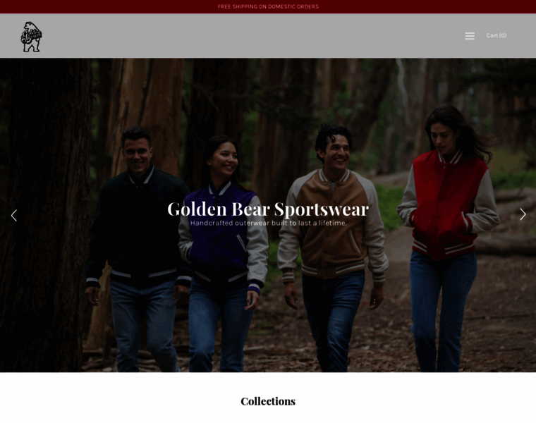 Goldenbearsportswear.com thumbnail