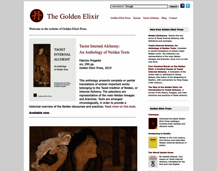 Goldenelixir.com thumbnail