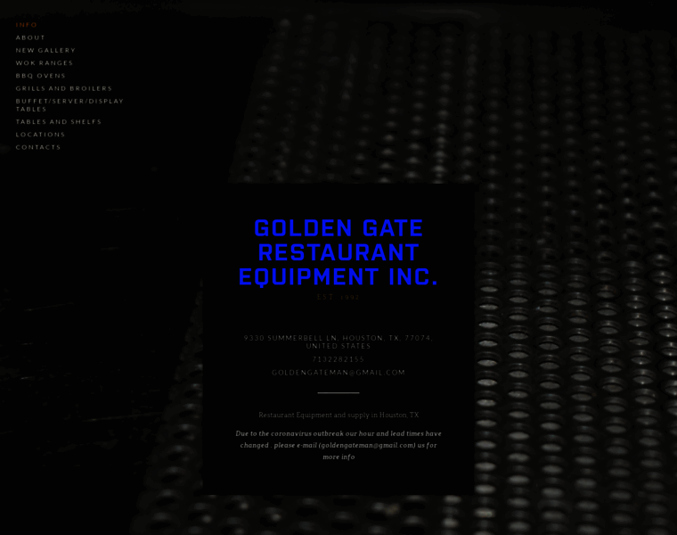Goldengaterestaurantequipment.com thumbnail