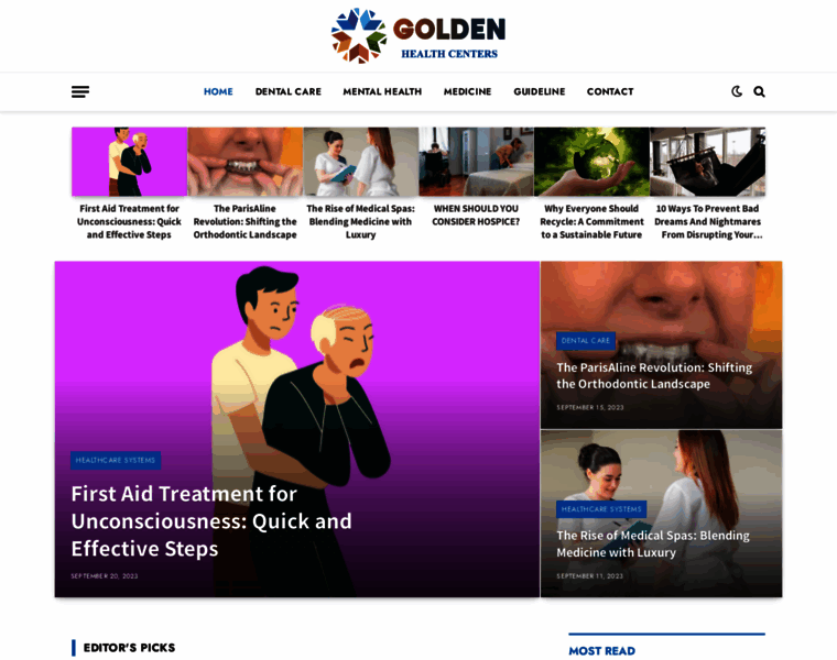 Goldenhealthcenters.com thumbnail