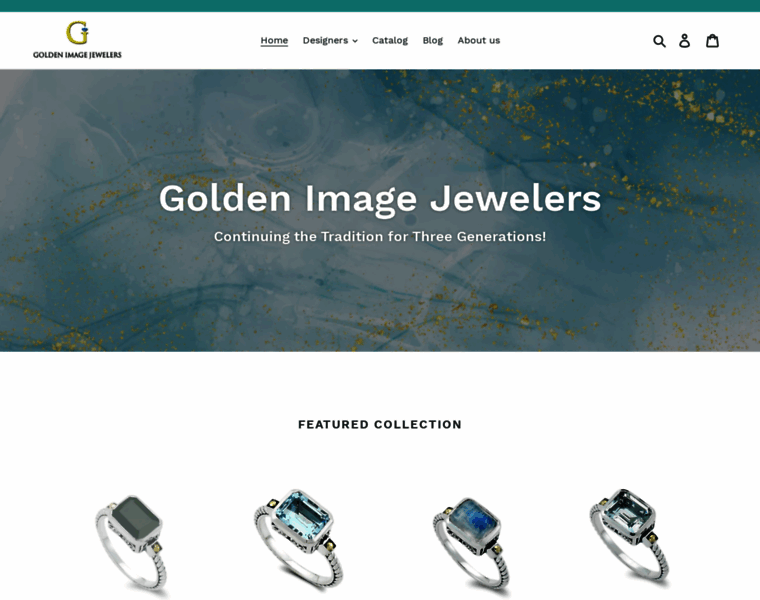 Goldenimagejewelers.com thumbnail