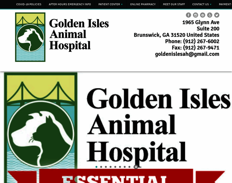 Goldenislesanimalhospital.com thumbnail
