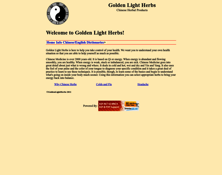 Goldenlightherbs.com thumbnail