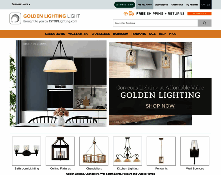 Goldenlightinglights.com thumbnail