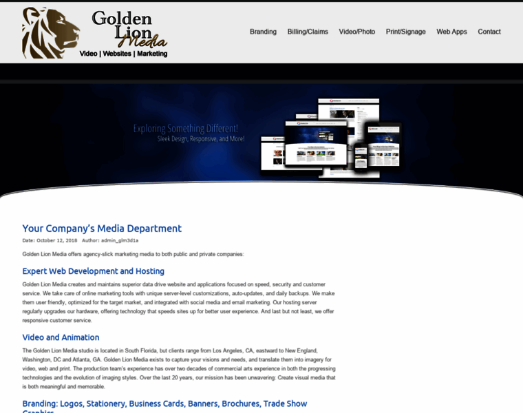 Goldenlionmedia.com thumbnail