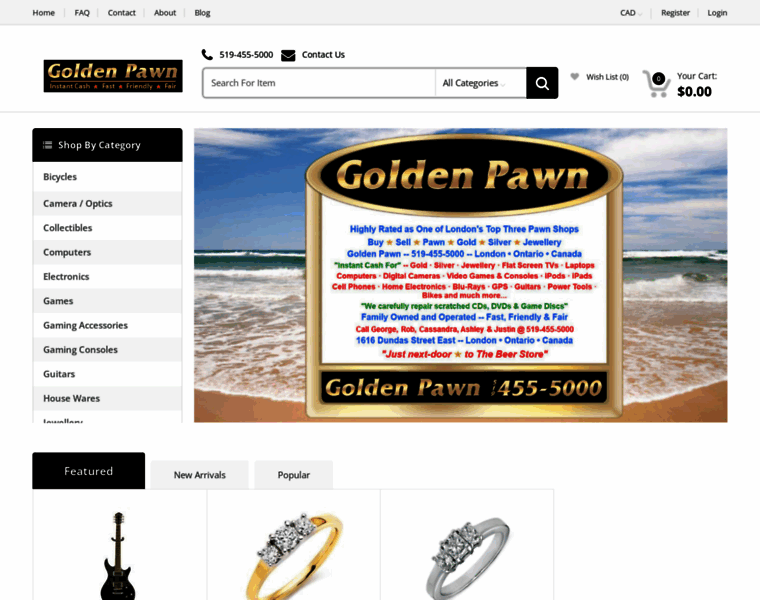 Goldenpawn.com thumbnail