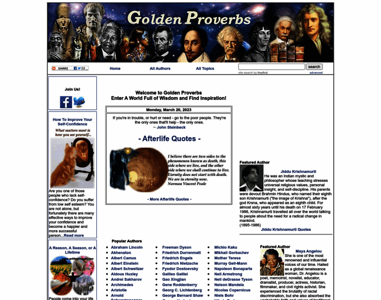 Goldenproverbs.com thumbnail