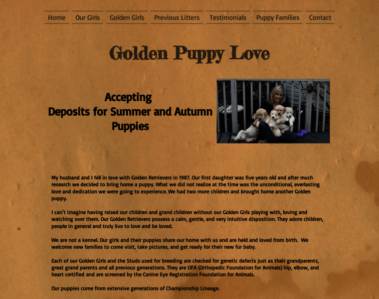 Goldenpuppylove.com thumbnail