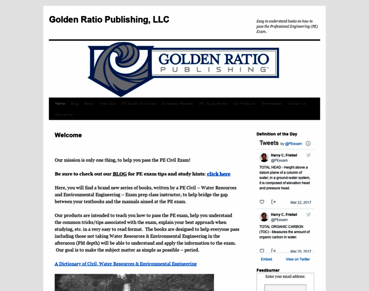Goldenratiopublishing.com thumbnail