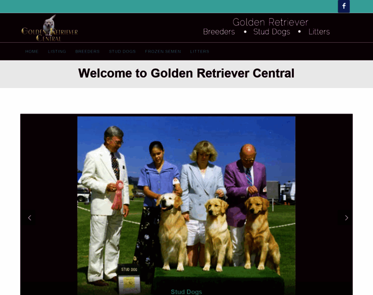 Goldenretrievercentral.org thumbnail