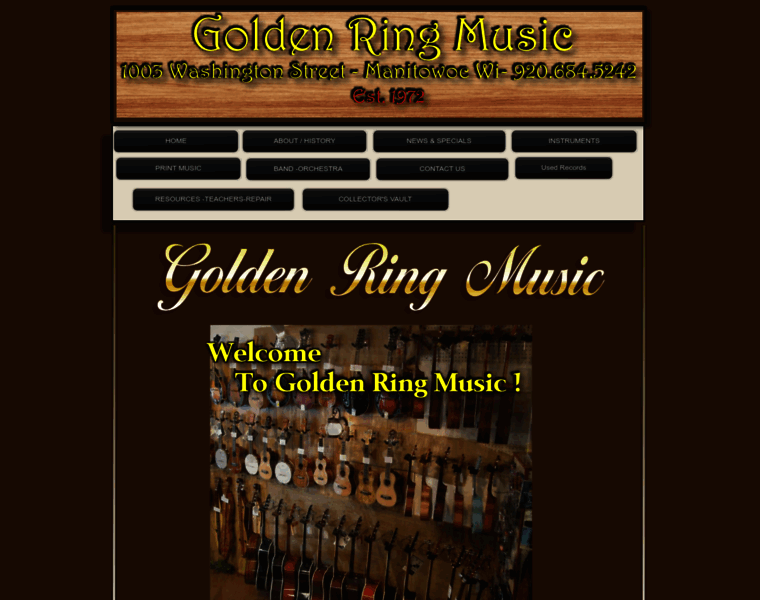 Goldenringmusic.com thumbnail