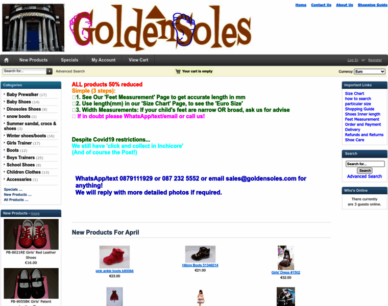Goldensoles.com thumbnail
